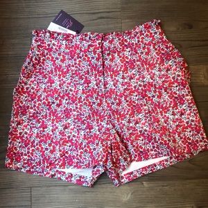 J.Crew Ruffle Short in Liberty Wiltshire Print